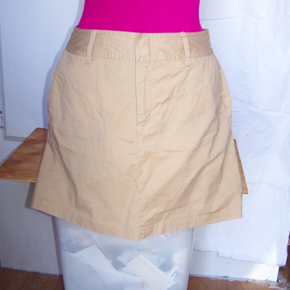 St. John's Bay Khaki Skorts Sz 10 - Picture 3 of 4